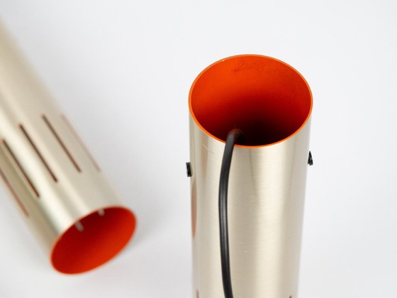 Image 1 of 3 lampade vintage danesi Trombone di Jo Hammerborg, Fog og Morup, anni '60
