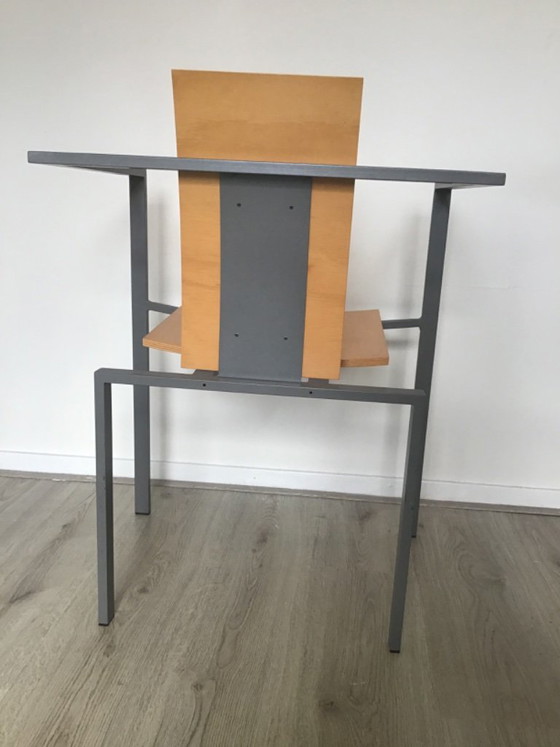 Chaise design Trix – foster, Chaises de salle à manger, Metal, Wood (photo 5 of 9)