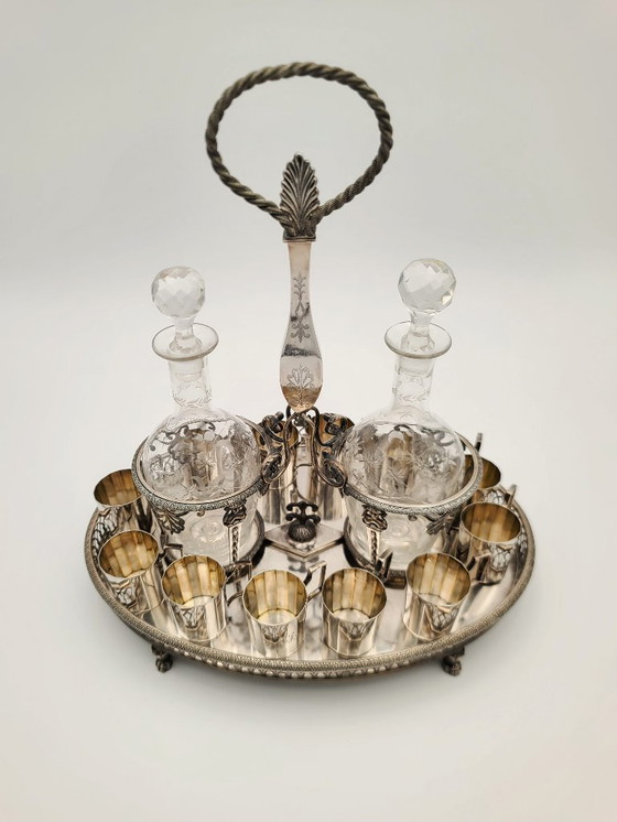 Image 1 of Cabaret Empire 18ème argent massif - Nicolas-Richard Masson orfèvre à Paris