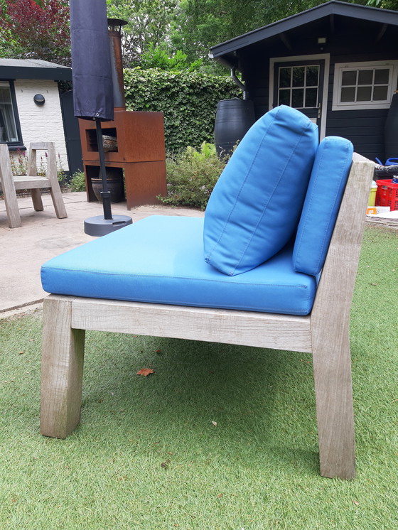 Image 1 of Piet Boon Terrace Chair Niek - Quatre chaises avec coussins