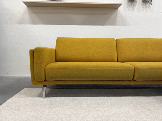Leolux Bellice Hoekbank Stof Geel 270x260 – Hoekbanken, Wool (photo 4 of 15)