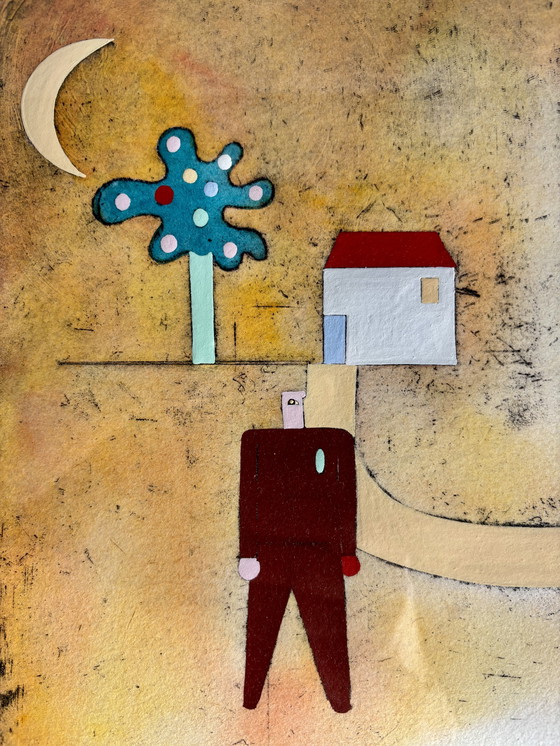 Image 1 of Color etching 'Romance' Hollie Witteveen