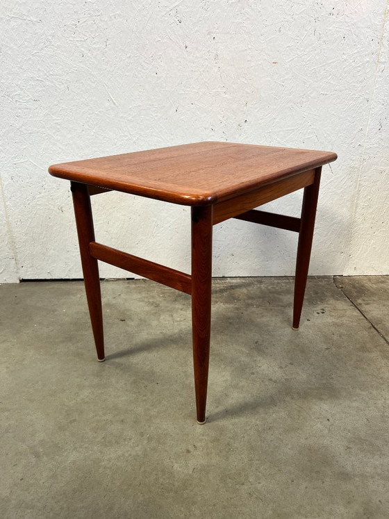 Vintage Teak Side table, Hmb Möbler, Sweden 1960s, Mobler, Wood, Brown (photo 8 of 13)