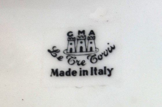 Paire de vases italien en céramique années 50 – le tre torri, Ceramic (photo 13 of 14)