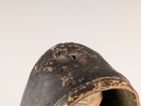 Image 1 of Polychrome Terracotta Mater Dolorosa Sculpture, 18th Century