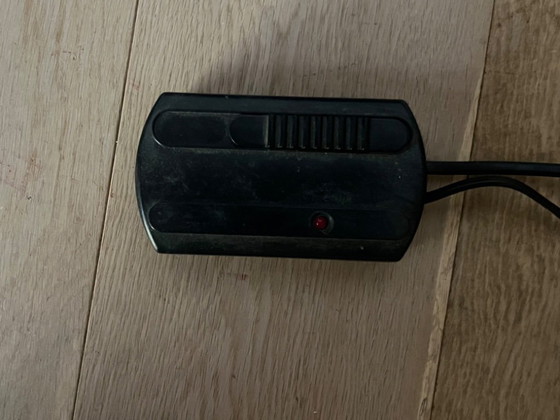 Image 1 of Lampe arc chromée avec base en marbre, signée KARE design