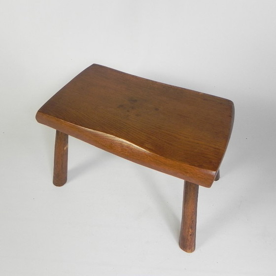 Tabouret vintage en tronc de chêne, années 1960 – Wood (photo 2 of 18)