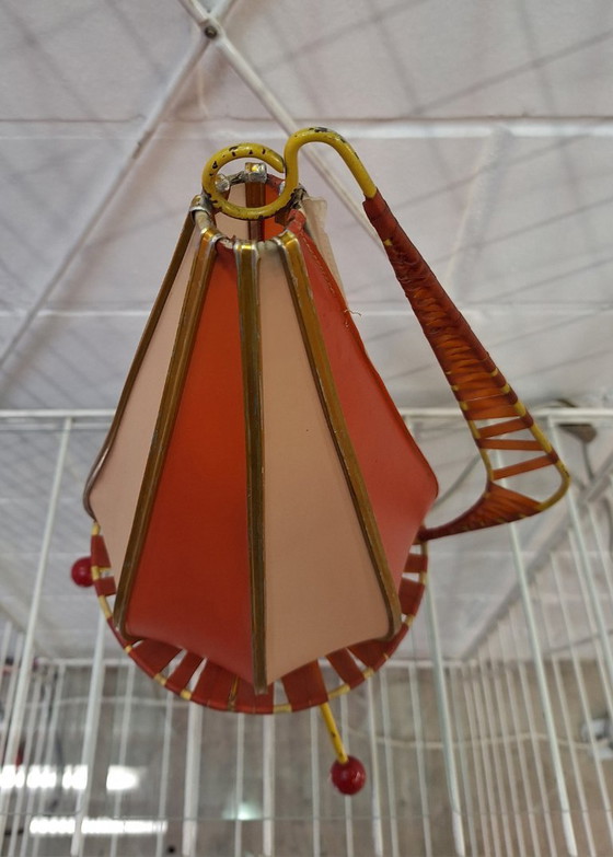 Image 1 of Mid-Century Scandinavian table lamp 1950s.