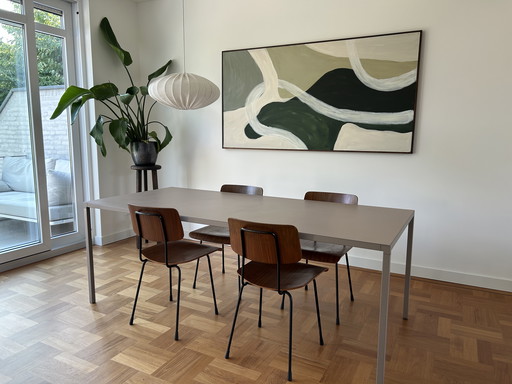 Gispen 1262 stoelen 4x