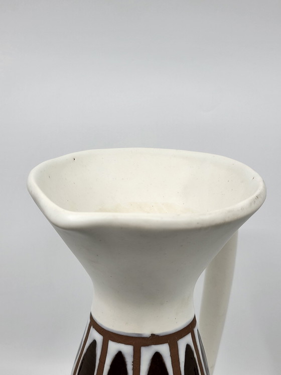 Image 1 of Jarra de cerámica Roger Capron "Fer de Lance", Francia, década de 1950