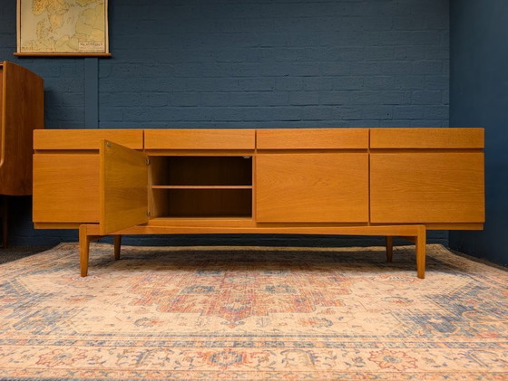 Image 1 of Vintage XXL Lowboard, Ib Kofod Larsen For Faarup Møbelfabrik, 1960s