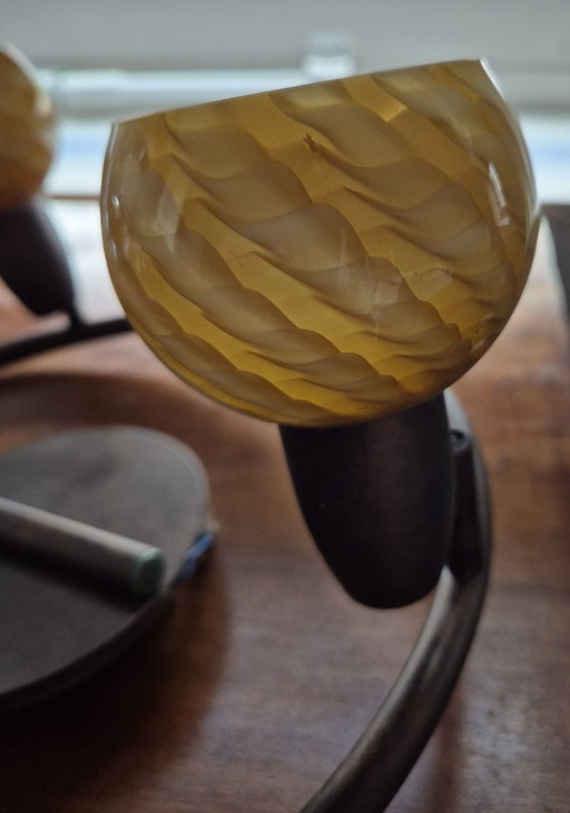 Massive plafondlamp vintage