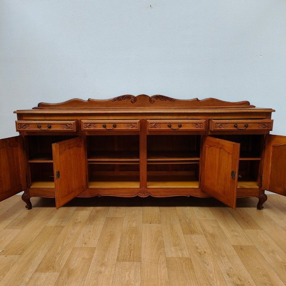 Image 1 of Vintage Country Louis XV wall cabinet, buffet cabinet, sideboard, chest of drawers