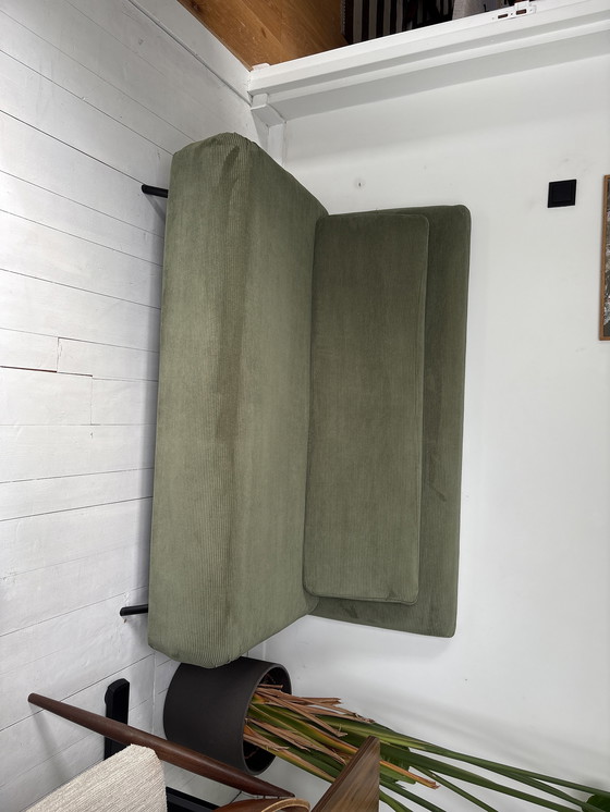 Image 1 of Sofá cama grande Kahlo - Pana verde pálido (Made.com)