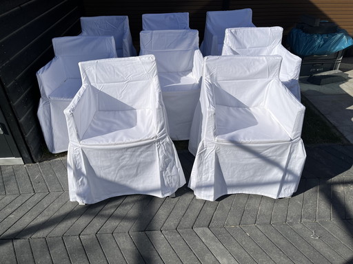 8 Philippe Starck Driade Spielzeugstühle mit 8 Bezügen