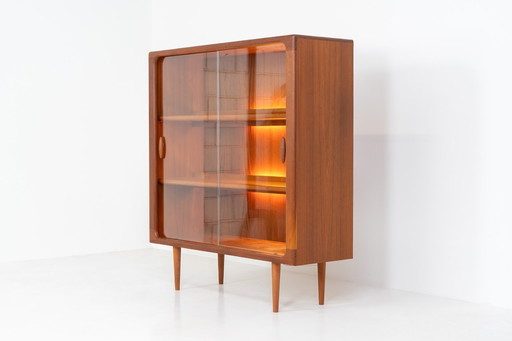 Vitrine de Svend Dyrlund (Danemark, années 1960).