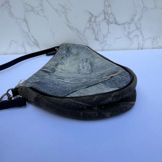 Christian Dior Saddle bag denim Speedway rare – Crossbody bags, Leather, Vintage (photo 7 of 15)