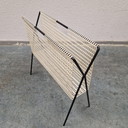 50 's magazinerek lecktuur rek Vintage lectuurmand pilastro style 