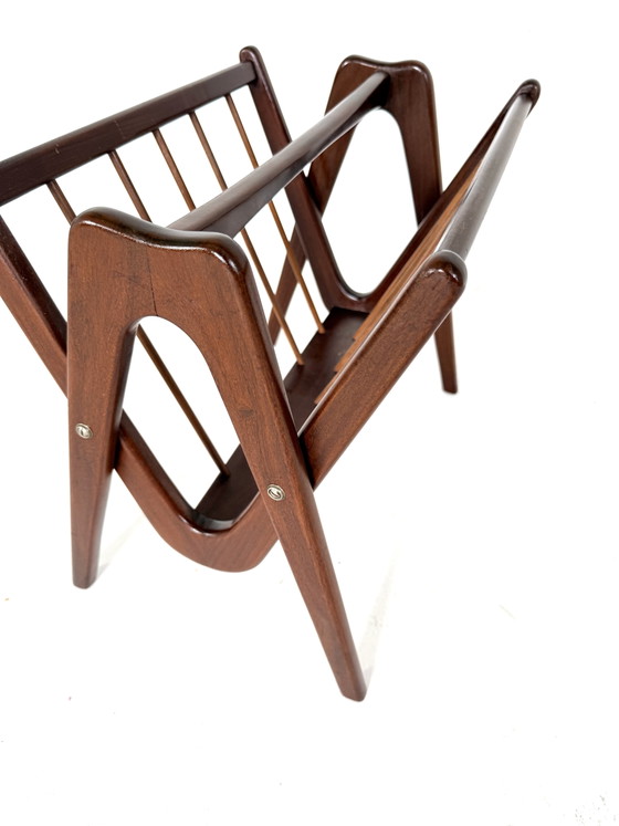 Portariviste vintage danese in teak degli anni '60 – Wood (photo 5 of 8)