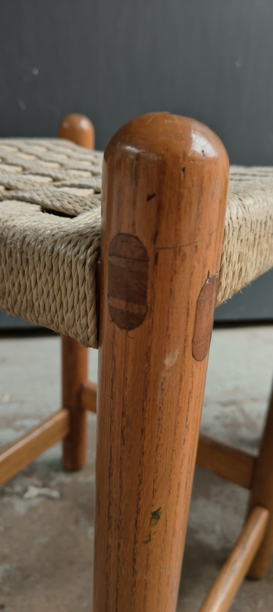 Image 1 of 2 taburetes daneses italianos de diseño de mediados de siglo de la década de 1960