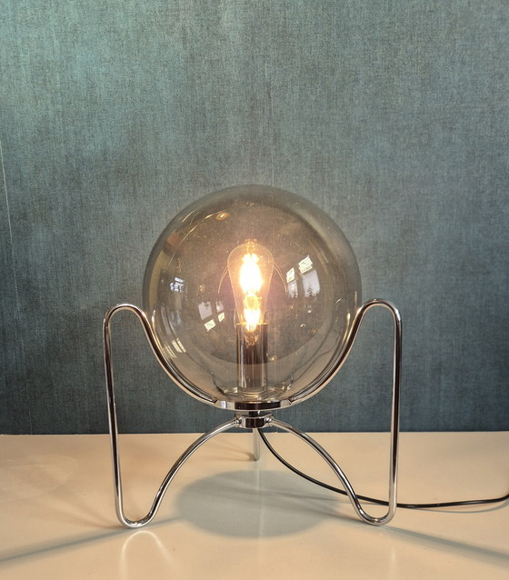 Image 1 of Vintage Table Lamp / Space Age Tripod / 1960s