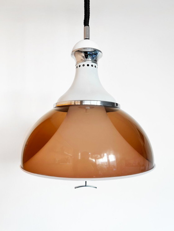 Image 1 of Suspension vintage Stilux Milano style futuriste