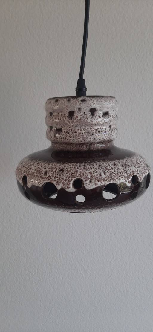 Herda Fat Lava Pendant Lamp, 70s vintage ceramic – hanglampen (photo 2 of 10)