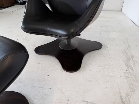Image 1 of Stokke Varier Tok Leder Design Sessel Toshiyuki Kita Stuhl Relax