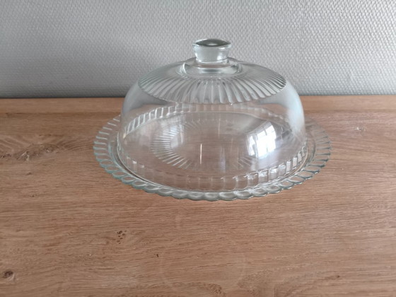 Image 1 of Cupola di formaggio o pasta sfoglia vintage. 3 pezzi. 2 presentazioni.