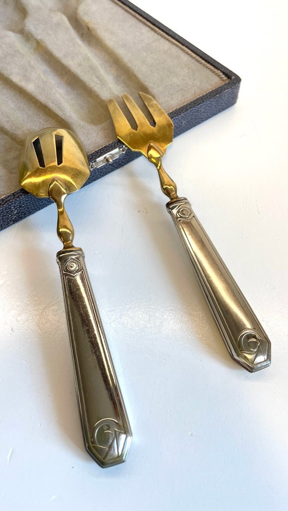 Image 1 of Service à DESSERT Art Déco