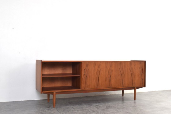 Credenza Trio in teak Mid-Century di Nils Jonsson per Hugo Troeds, anni '60., Credenze, Legno, Marrone (foto 11 di 15)