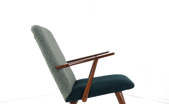 Image 1 of Akerblom Schwedisch Zweifarbiger Sessel Stuhl Vintage