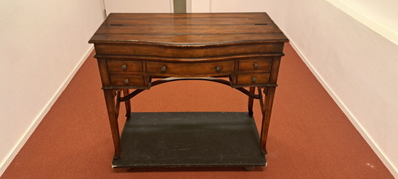 Image 1 of Theodore Alexander Wahlkampfschreibtisch – elegantes Mahagoni