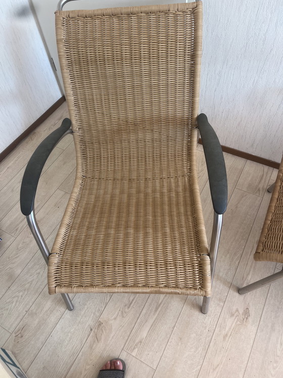 Image 1 of Un'opportunità unica per acquistare quattro sedie originali Gispen 404, un progetto iconico di Willem Hendrik Gispen - un