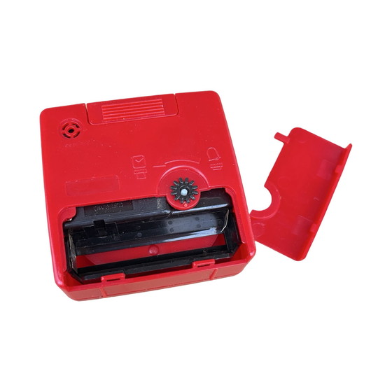 Image 1 of Small Red Electric Alarm Clock Elite Germany 80s