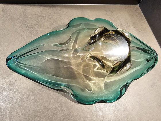 Image 1 of Ciotola di Murano, splendido vetro artistico vintage
