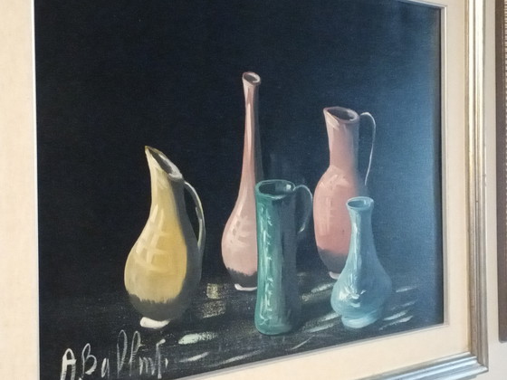 Image 1 of Armando Ballanti original 70x50 cm 86x 65 cm with frame