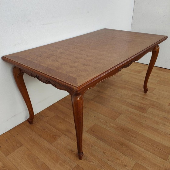 Vintage country dining table. Extendable and dismountable. – Wood (photo 6 of 23)