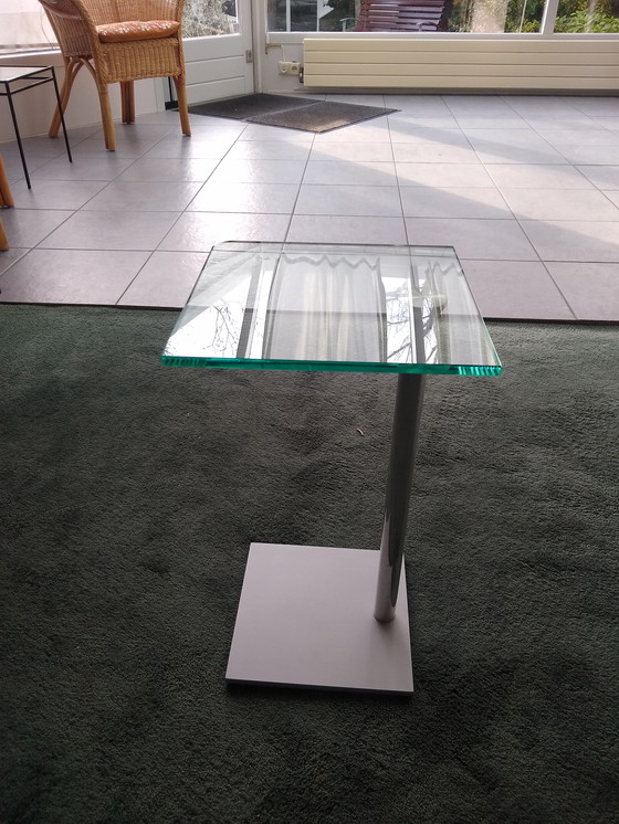 Image 1 of Cascando Exxentrique Glass Side Table