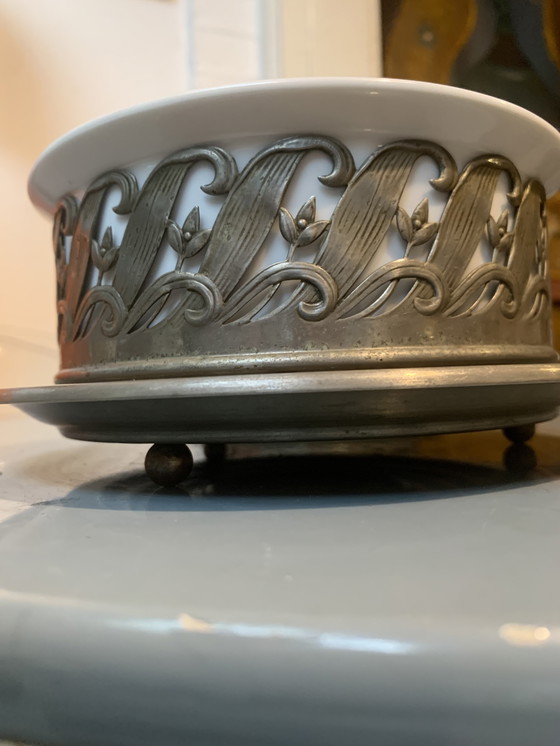 Image 1 of ciotole di frutta in stile Art Nouveau