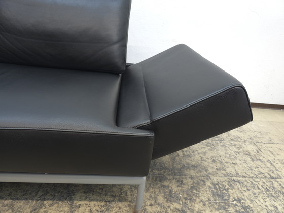Image 1 of Sofá de diseño de dos plazas FSM Easy, sofá de cuero, sofá de asiento