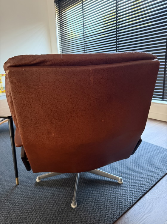 Poltrona King Chair Strässle – Poltrone, Leather, Metal (photo 13 of 15)