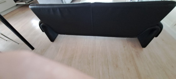 Image 1 of De Sede DS 2011, 2,5-Sitzer, schwarzes Leder