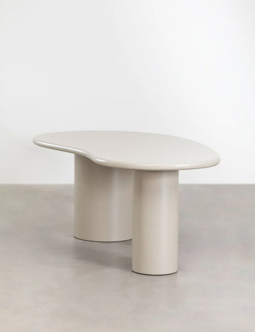 Organic Table Billie, beige - 220cm, 115cm, 76cm