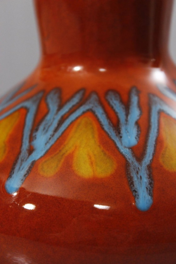 Image 1 of F.A.C.S San Marino Italia vaso in ceramica vintage, design anni '70