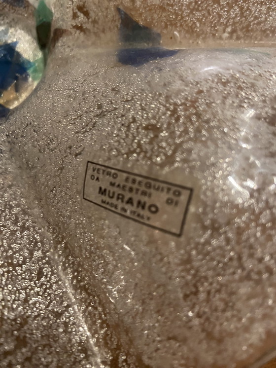 Image 1 of Bol vintage en verre de Murano