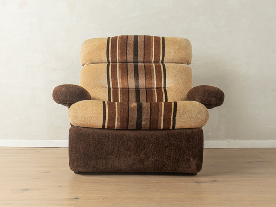 Image 1 of Set di 2 poltrone Space Age degli anni '70 in velluto