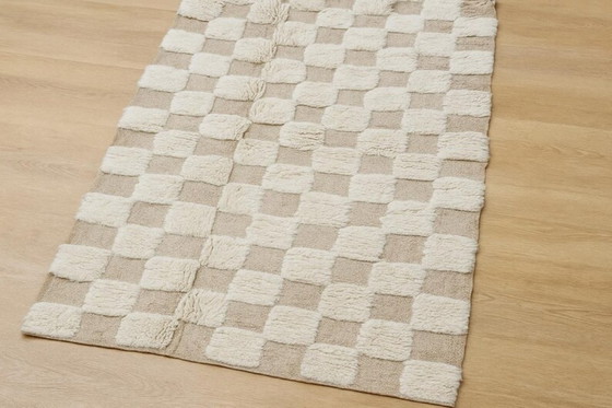 Image 1 of Handgeknüpfter marokkanischer Wollteppich, 300 cm x 150 cm