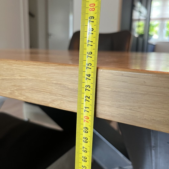 Image 1 of Set da pranzo completo: tavolo in rovere + 4 sedie Bert Plantagie
