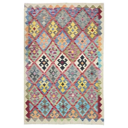 Kilim estilo Maimana antiguo 187x123cm – vloerkleden en tapijten, Wool
